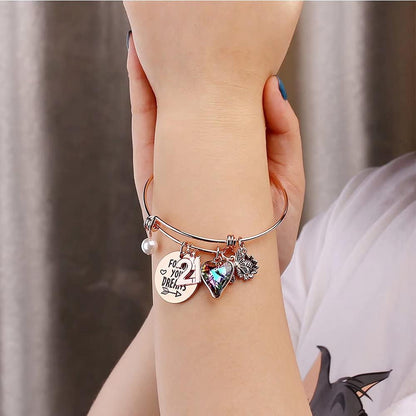 Elegant Charm Bracelets for Women - Thoughtful Birthday Gifts for All Ages, Ideal for Daughters, Sisters, Friends, Teen Girls, Mothers, and Grandmothers