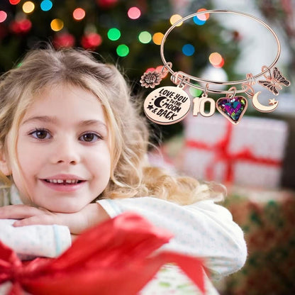 Elegant Charm Bracelets for Women - Thoughtful Birthday Gifts for All Ages, Ideal for Daughters, Sisters, Friends, Teen Girls, Mothers, and Grandmothers